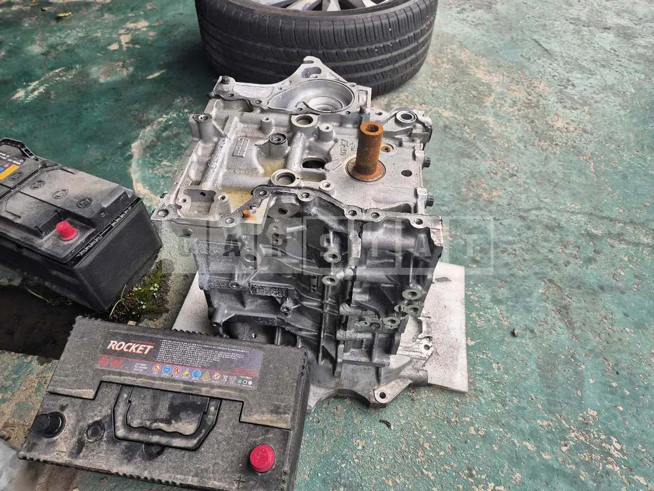 Photo 2 of 5: 2022 Kia Sportage Hybrid Engine Only, VIN KNAPW81GBPK038861 — Korean insurance auction
