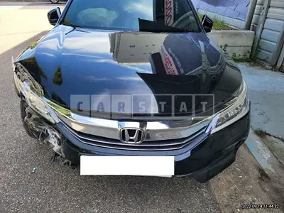 Photo 1 of 18: 2016 Honda Accord 2.4, VIN 1HGCR2680GA510393 — Korean insurance auction
