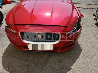 Photo 1 of 18: 2017 Jaguar XE 20d, VIN SAJAA4BN1HCP05435 — Korean insurance auction