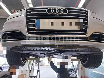 Photo 1 of 8: 2015 Audi A8 60 TDI quattro, VIN WAUZZZ4HXFN018936 — Korean insurance auction