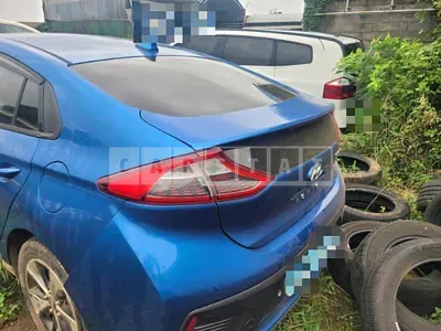 Photo 1 of 7: 2017 Hyundai Ionic Electric — Korean insurance auction