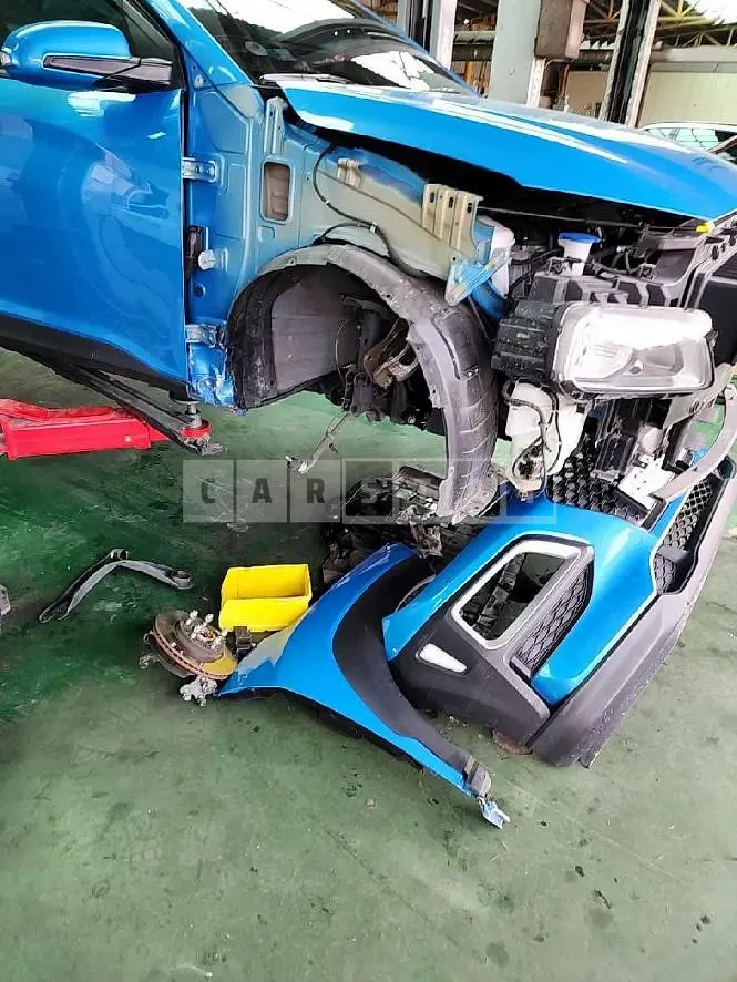 Photo 2 of 18: 2017 Hyundai Kona 1.6 (Diesel), VIN KMHK3816GJU049900 — Korean insurance auction