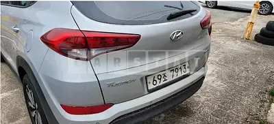 Photo 1 of 6: 2016 Hyundai Tucson, VIN KMHJ3815GGU038341 — Korean insurance auction