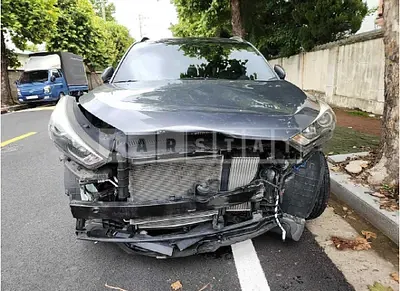 Photo 1 of 4: 2017 Hyundai Tucson — Korean insurance auction