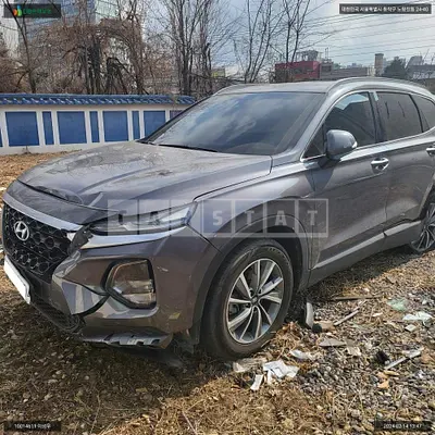 Photo 1 of 14: 2018 Hyundai Santa Fe, VIN KMHS281BBKU062525 — Korean insurance auction