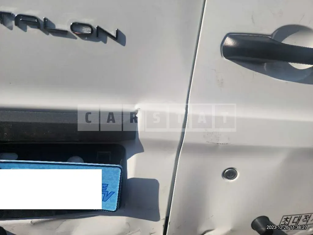 Photo 2 of 19: 2023 Audi Gili Car Se-A2 Van, VIN LMPA1KMB2PA219968 — Korean insurance auction