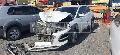 Photo 1 of 8: 2020 Hyundai Kona, VIN KMHK4815GLU485666 — Korean insurance auction