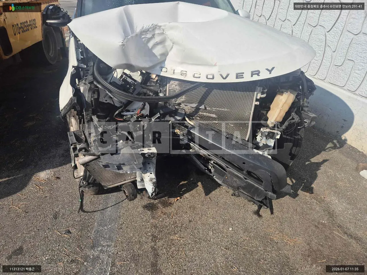 Photo 2 of 11: 2019 Land Rover Discovery SD4, VIN SALRA2BN3KA094423 — Korean insurance auction