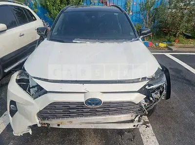 Photo 1 of 38: 2021 Toyota RAV4 Hybrid AWD, VIN JTMDWRFV9MD085748 — Korean insurance auction