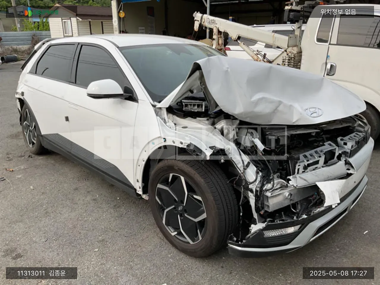 Photo 2 of 29: 2021 Hyundai IONIQ 5, VIN KMHKN81AFNU020159 — Korean insurance auction