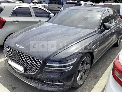 Photo 1 of 3: 2020 Genesis G80, VIN KMTGC41DDMU023662 — Korean insurance auction