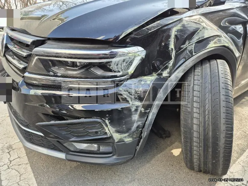 Photo 2 of 22: 2020 Volkswagen Tiguan 2.0 TDI 4MOTION, VIN WVGZZZ5NZLW880594 — Korean insurance auction