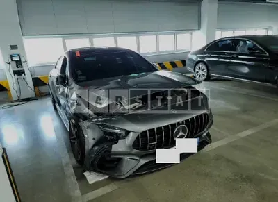 Photo 1 of 9: 2021 Mercedes-Benz CLA45 S 4Matic, VIN W1K5J5EB0MN230985 — Korean insurance auction