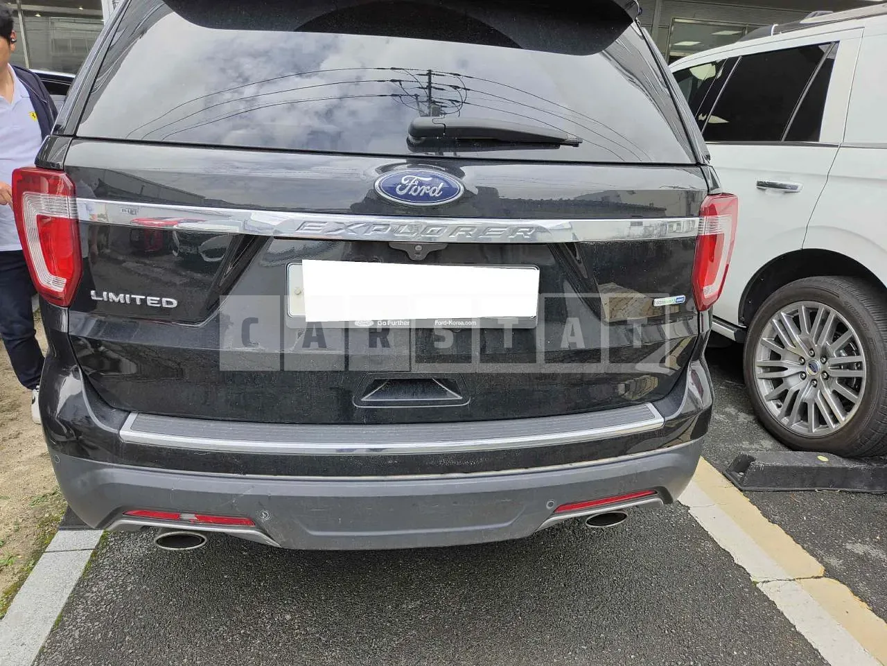 Photo 2 of 20: 2018 Ford Explorer 2.3 AWD, VIN 1FM5K8FH8JGA09271 — Korean insurance auction