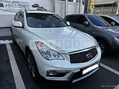 Photo 1 of 12: 2016 Infiniti QX50, VIN JNKBJ07F6GM500021 — Korean insurance auction