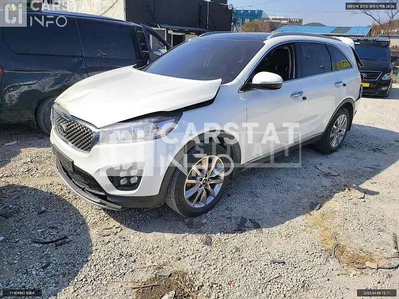 Photo 2 of 15: 2017 Kia Sorento, VIN KNAPH81ABHA355777 — Korean insurance auction