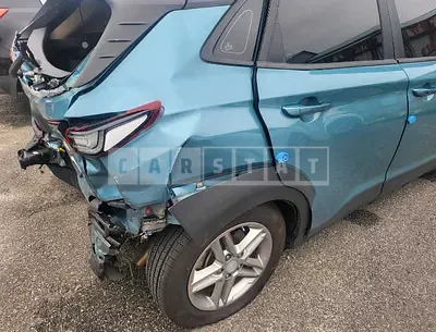 Photo 1 of 11: 2020 Hyundai Kona, VIN KMHK2817GLU465688 — Korean insurance auction