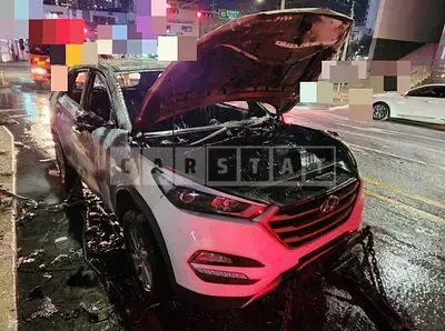 Photo 1 of 4: 2015 Hyundai Tucson TL — Korean insurance auction