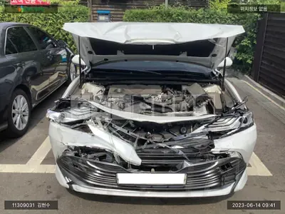 Photo 1 of 30: 2019 Toyota Camry Hybrid, VIN JTNB21HK6K3047514 — Korean insurance auction