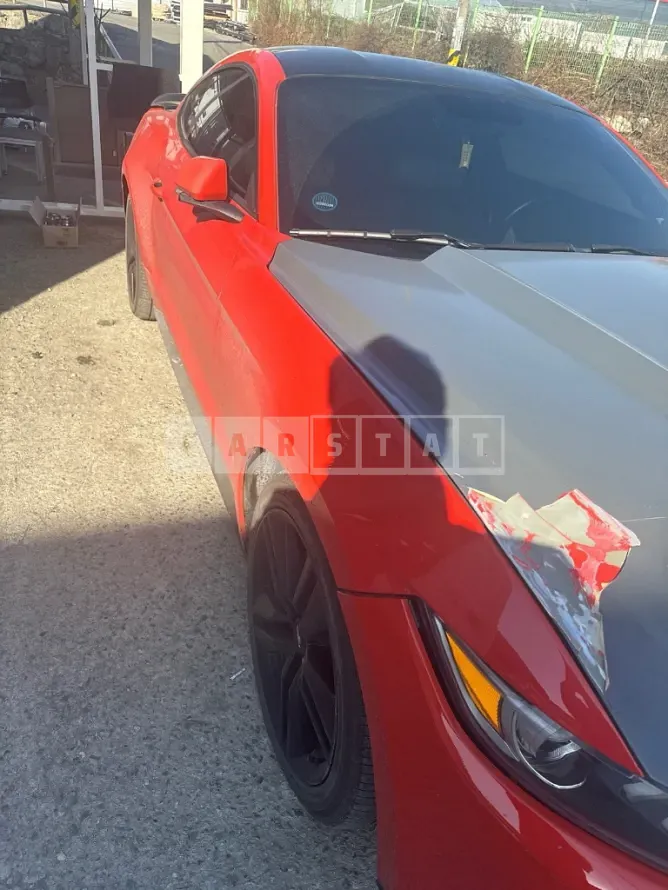 Photo 3 of 3: 2015 Ford Mustang 2.3 Coupe, VIN 1FA6P8TH3F5422349 — Korean insurance auction