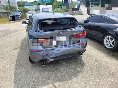 Photo 1 of 5: 2021 BMW 118d, VIN WBA7M9100M7H75062 — Korean insurance auction