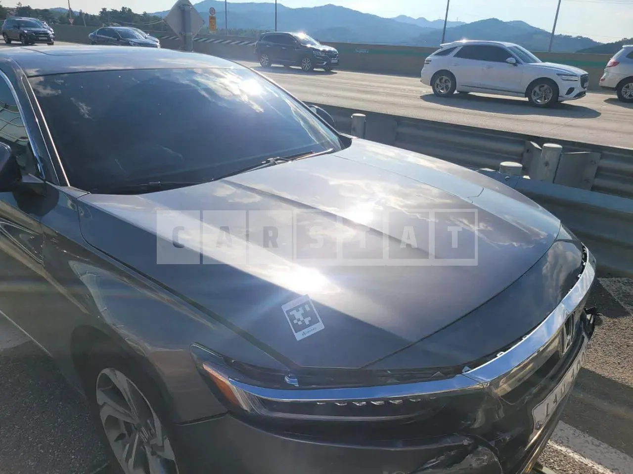 Photo 2 of 13: 2018 Honda Accord 1.5T, VIN 1HGCV1650JA511442 — Korean insurance auction