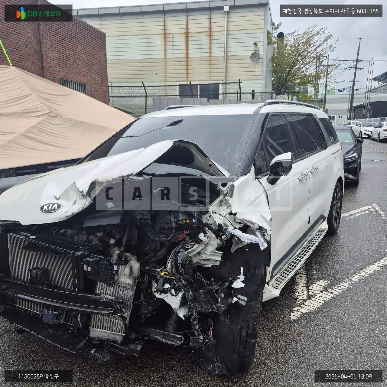 Photo 2 of 26: 2020 Kia Carnival, VIN KNANC81BBMS022405 — Korean insurance auction