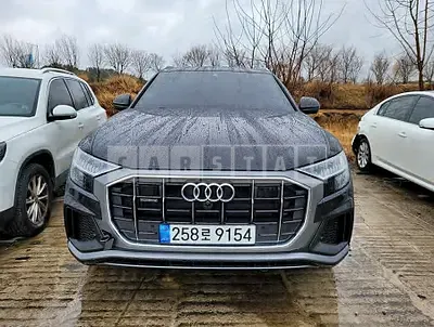 Photo 1 of 8: 2022 Audi Q8 50 TDI Four, VIN WAUZZZF17ND008692 — Korean insurance auction