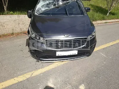 Photo 1 of 6: 2020 Kia Carnival, VIN KNAMC81ABLS664335 — Korean insurance auction
