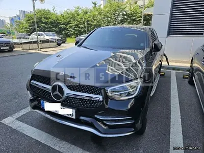 Photo 1 of 13: 2020 Mercedes-Benz GLC300 e 4Matic Coupe — Korean insurance auction