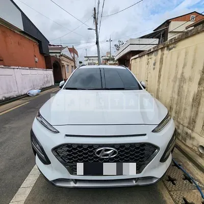 Photo 1 of 6: 2018 Hyundai Kona, VIN KMHK7815GJU067666 — Korean insurance auction