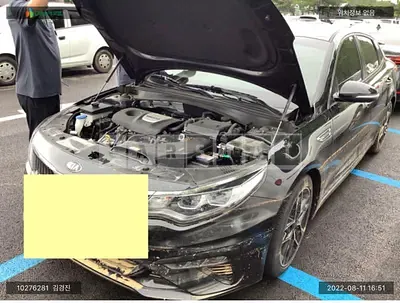 Photo 1 of 7: 2019 Kia K5, VIN KNAGW417GKA344094 — Korean insurance auction