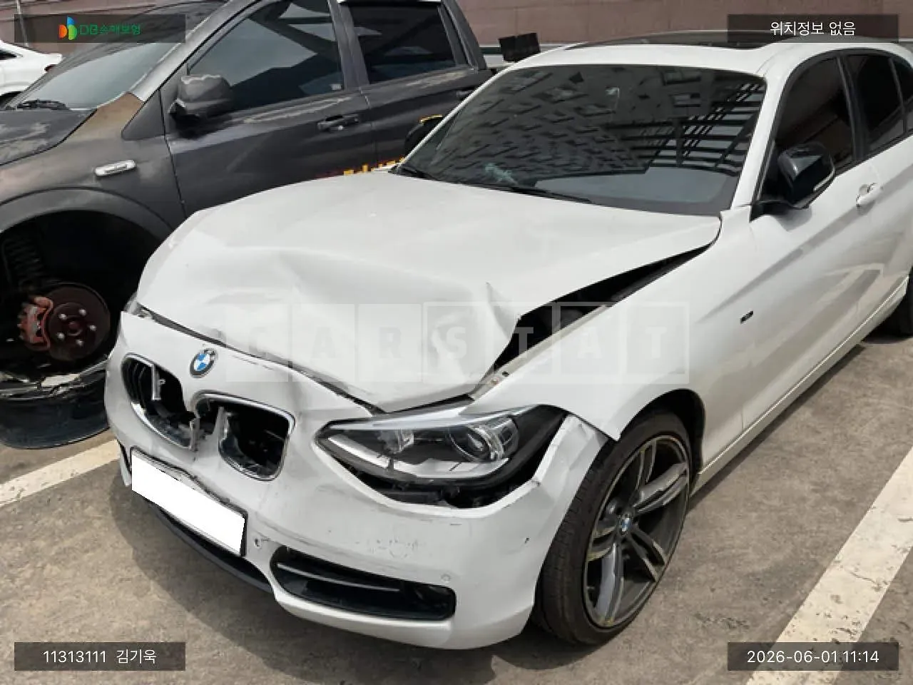 Photo 2 of 10: 2015 BMW 118d, VIN WBA1C1107FJ837764 — Korean insurance auction