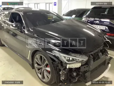 Photo 1 of 7: 2018 Infiniti Nissan Q60, VIN JNKFV7EK3JM630005 — Korean insurance auction