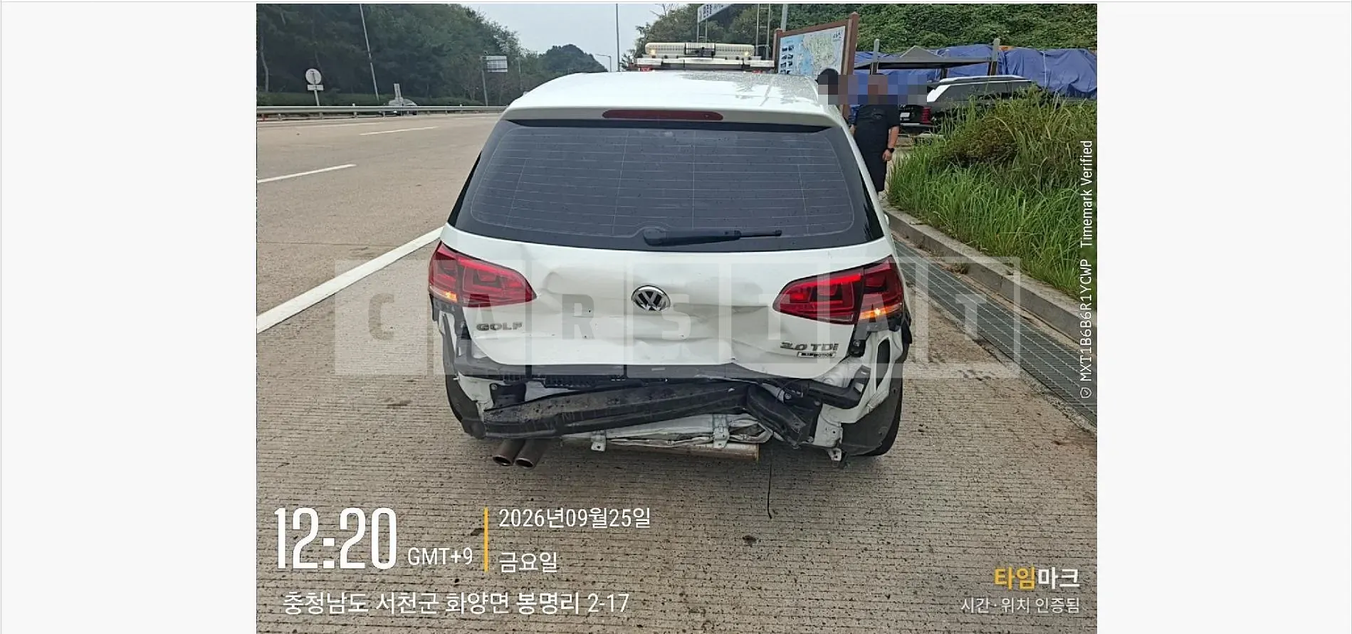 Photo 2 of 12: 2015 Volkswagen Golf 2.0 TDI BMT — Korean insurance auction