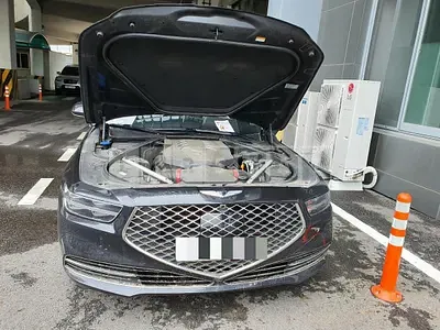 Photo 1 of 6: 2019 Genesis Acupuncture Nessis G90 5.0 — Korean insurance auction