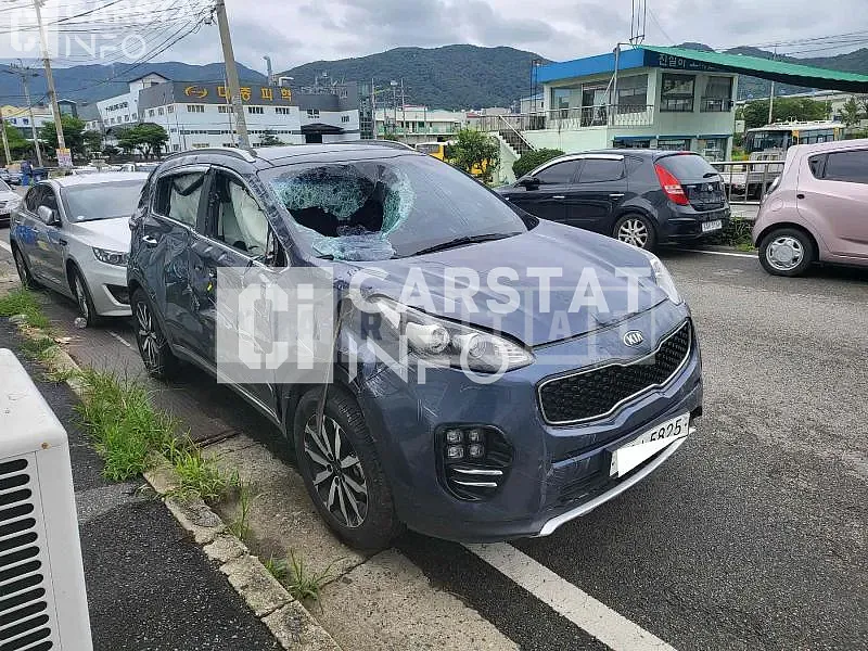 Photo 2 of 20: 2015 Kia Sportage, VIN KNAPN815GGK034389 — Korean insurance auction