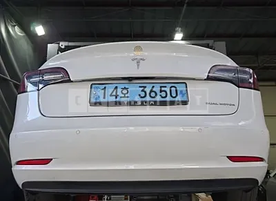 Photo 1 of 24: 2021 Tesla Model 3 LongRange, VIN 5YJ3E1EB0MF946671 — Korean insurance auction