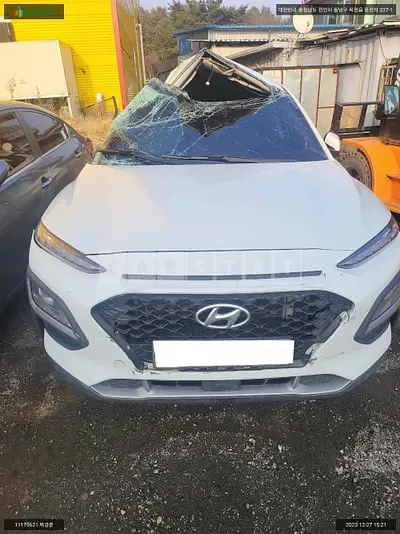Photo 1 of 11: 2019 Hyundai Kona, VIN KMHK4815GKU293819 — Korean insurance auction