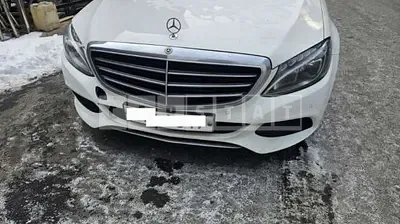Photo 1 of 6: 2018 Mercedes-Benz C200 4Matic, VIN WDDWF4DB3JF712910 — Korean insurance auction