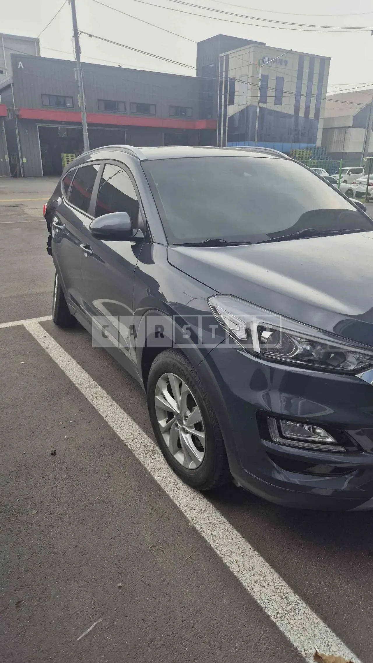 Photo 2 of 25: 2020 Hyundai Tucson, VIN KMHJ3812HLU289826 — Korean insurance auction
