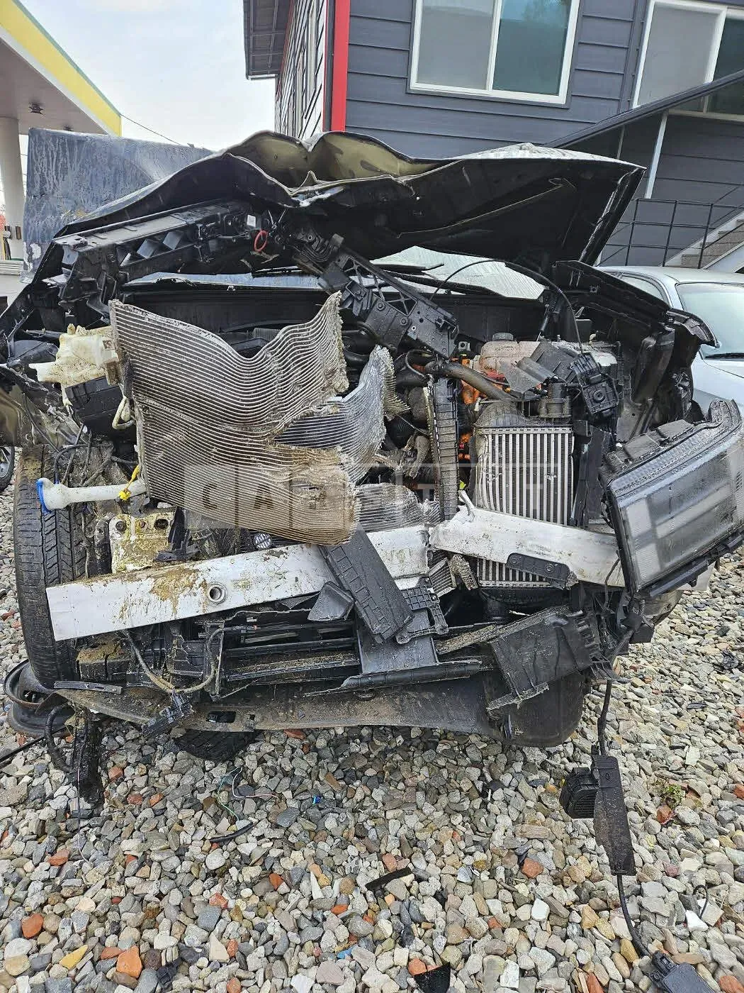 Photo 2 of 9: 2023 Hyundai Santa Fe Hybrid, VIN KMHP2811BRU012360 — Korean insurance auction