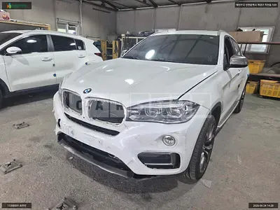 Photo 1 of 16: 2016 BMW X6 xDrive40d, VIN WBAKV4101G0P75365 — Korean insurance auction