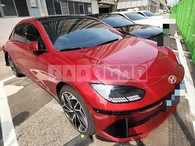 Photo 1 of 14: 2022 Hyundai IONIQ 5 Long Range, VIN KMHKR81AFNU018770 — Korean insurance auction