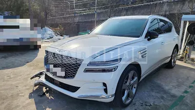 Photo 1 of 13: 2021 Genesis GV80 3.5T (4WD) — Korean insurance auction