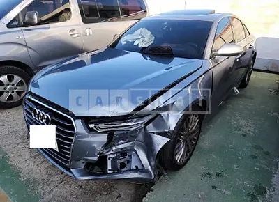 Photo 1 of 28: 2018 Audi A6 35 TDI, VIN WAUZZZ4G7JN061338 — Korean insurance auction