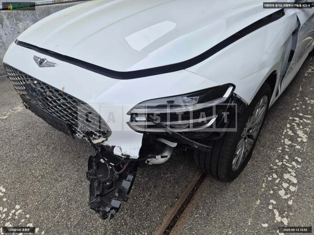 Photo 2 of 34: 2022 Genesis G70, VIN KMTG341ADNU102894 — Korean insurance auction
