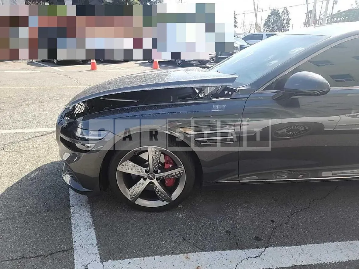Photo 2 of 8: 2021 Genesis G80 3.5T — Korean insurance auction