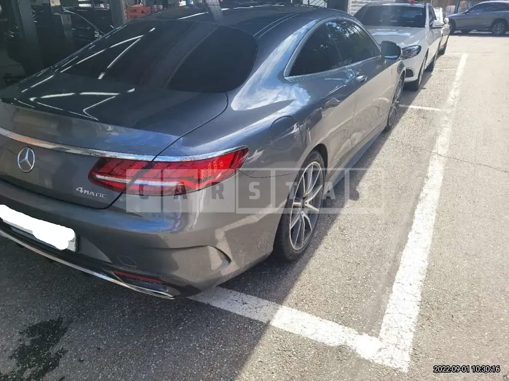 Photo 2 of 18: 2019 Mercedes-Benz S450 4Matic Coupe, VIN WDDXJ6EB0KA040073 — Korean insurance auction