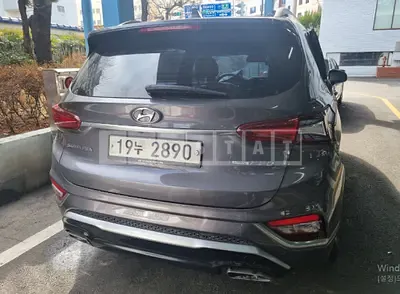 Photo 1 of 5: 2019 Hyundai Santa Fe — Korean insurance auction